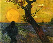 Semeador no Pôr-do-Sol - Vincent van Gogh