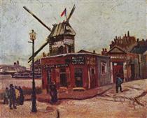 The Moulin de la Galette - Vincent van Gogh