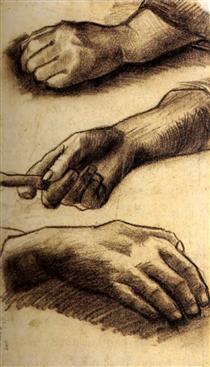 Three Hands - Винсент Ван Гог