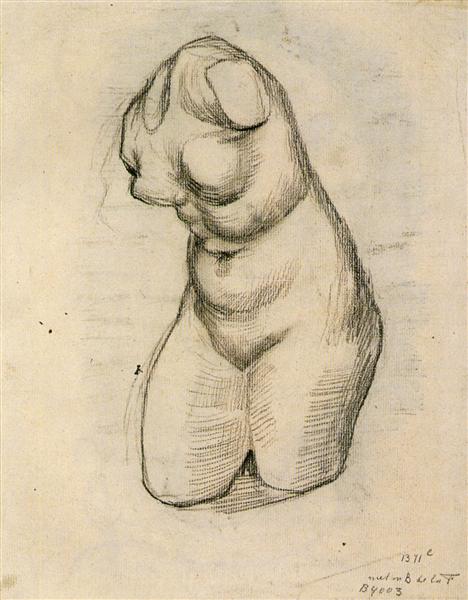 Торс Венери, 1887 - Вінсент Ван Гог