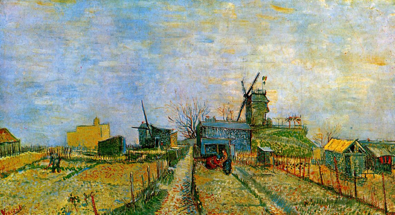 Vegetable Gardens In Montmartre Vincent Van Gogh WikiArt Org