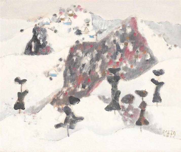 Winter at Cenade, 1979 - Віорел Маргінан