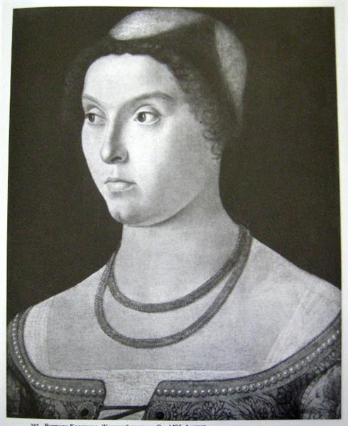 Portrait of a lady, c.1485 - Витторе Карпаччо