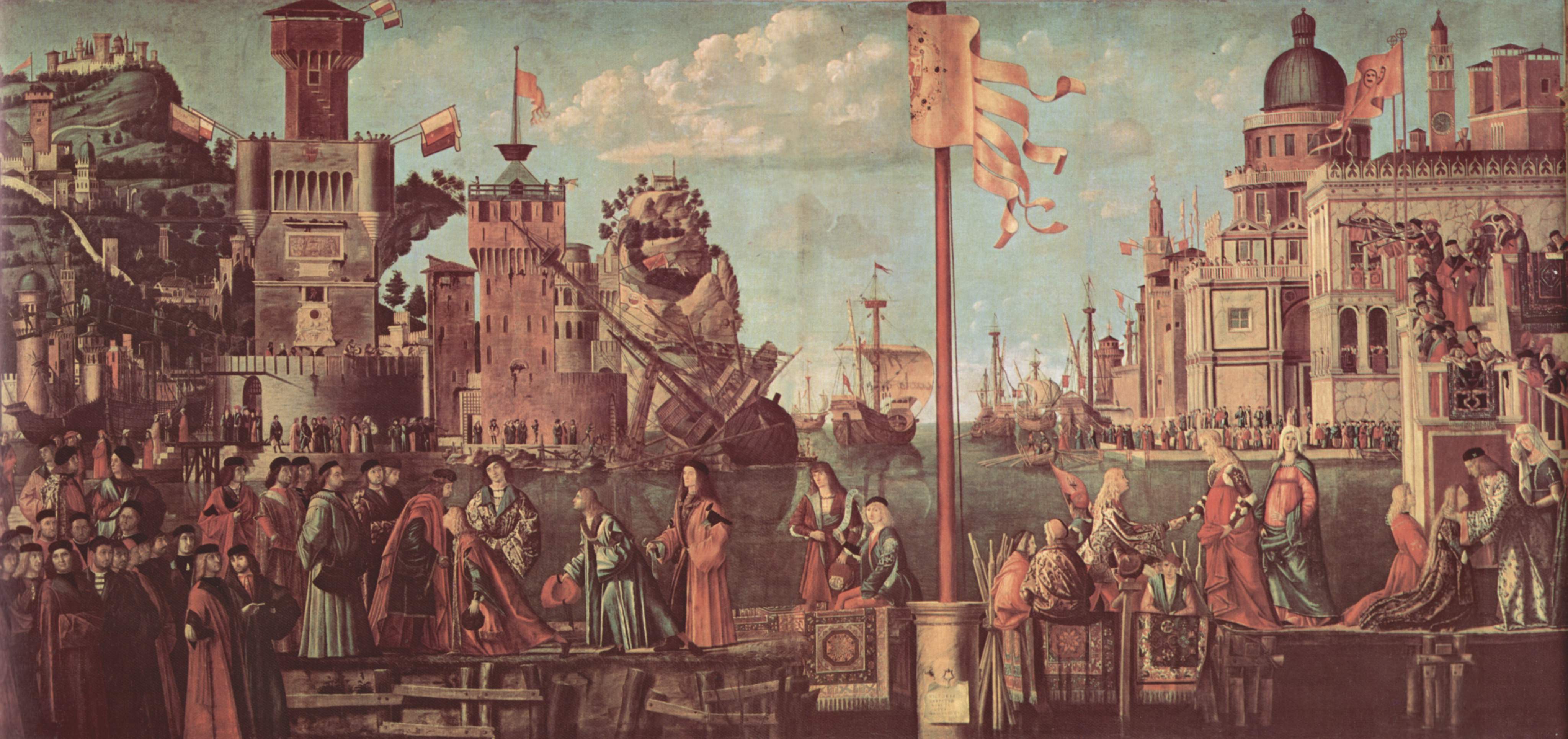 Meeting of Etherius by Carpaccio