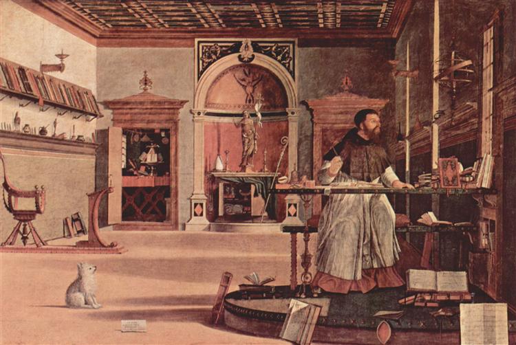 Vision of St. Augustine, 1502 - 1507 - Вітторе Карпаччо