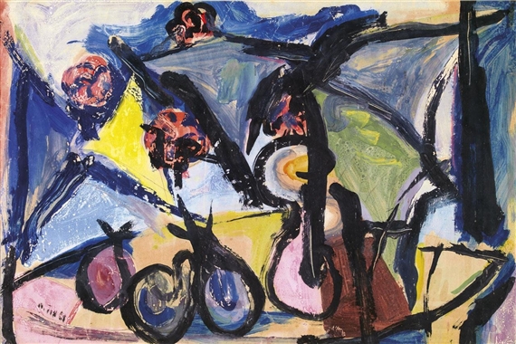 Abstract Still Life, 1950 - Walasse Ting