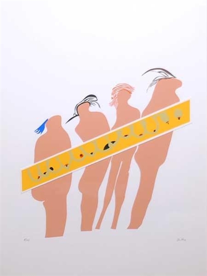 Four Excessive Females - Walter Battiss