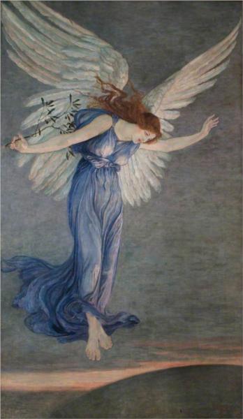 The Angel of Peace, 1900 - Bолтер Крейн