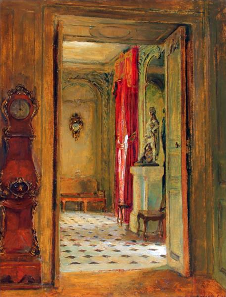 View into the Dining Room, Le Bréau - Уолтер Гай