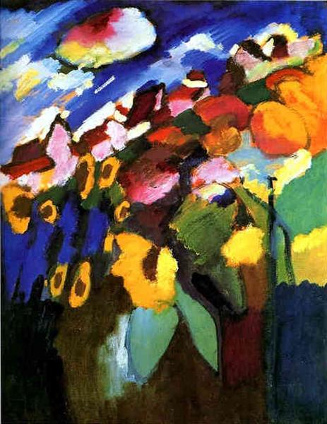 Murnau Garden, 1909 - Wassily Kandinsky