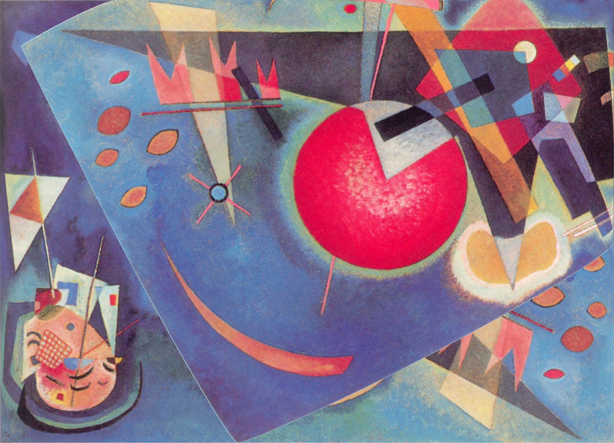 Blue, 1925 - Wassily Kandinsky - WikiArt.org