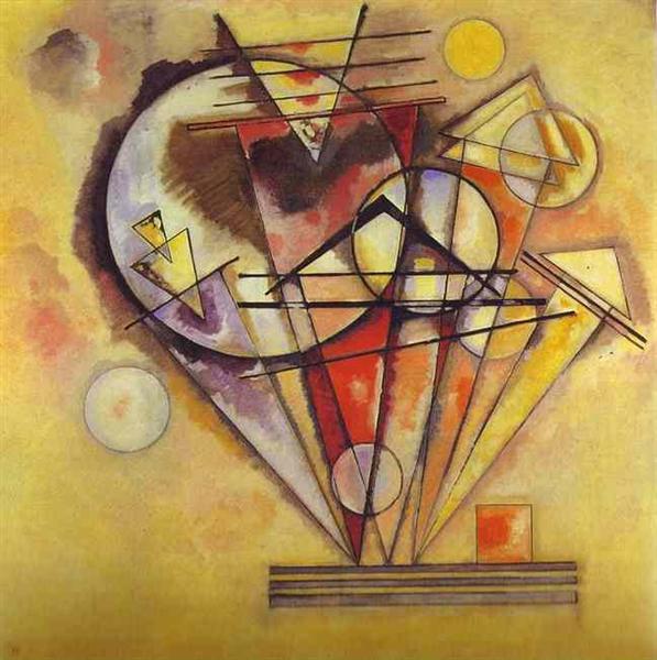 On the points, 1928 - Wassily Kandinsky