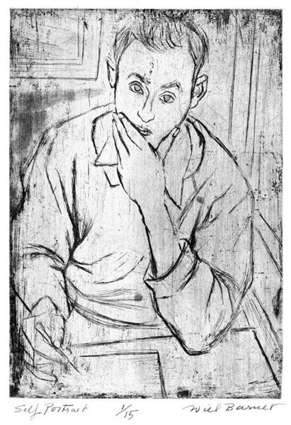 Self-portrait, c.1935 - Вілл Барнет
