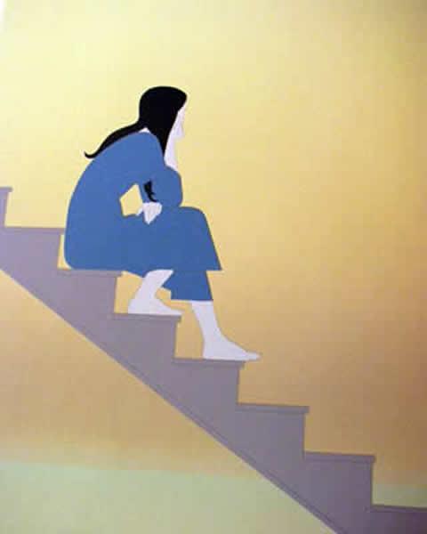 Stairway to the Sea, 1984 - Will Barnet