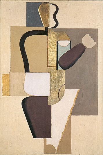 Wall Picture with Metals, 1923 - Willi Baumeister