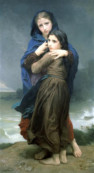 Far from home, 1874 - William Bouguereau