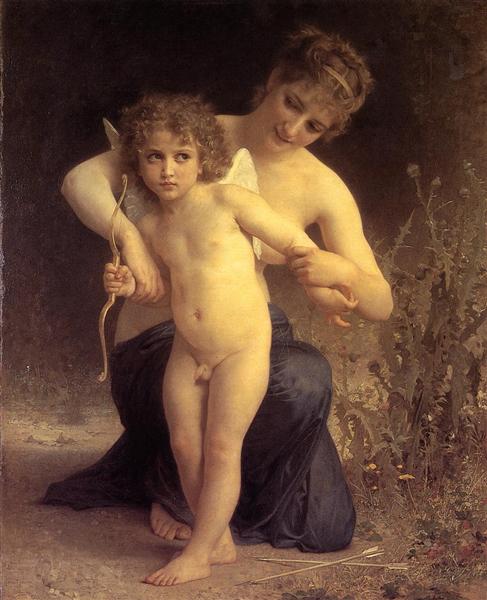 Love Disarmed, 1885 - Вильям Адольф Бугро