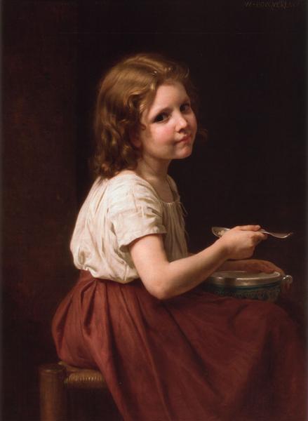 Soup, 1865 - William Adolphe Bouguereau