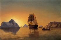 An Arctic Scene - Вільям Бредфорд
