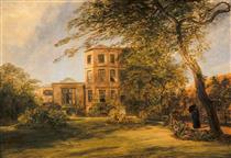 View of Sir David Wilkie's House in Vicarage Place, Kensington - 威廉·柯林斯