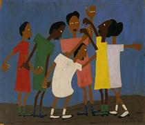 Children Dance - William H. Johnson