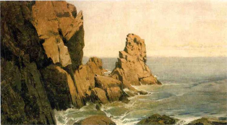 On the Maine Coast, 1860 - Уильям Харт