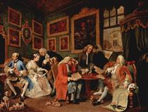 The Marriage Contract - William Hogarth