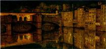 The Ponte Vecchio, Florence - 威廉·霍爾曼·亨特
