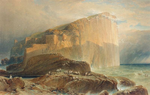 The Bass Rock - William Leighton Leitch