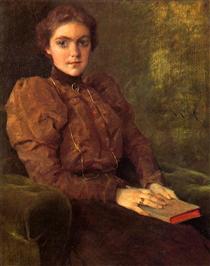 A Lady in Brown - William Merritt Chase