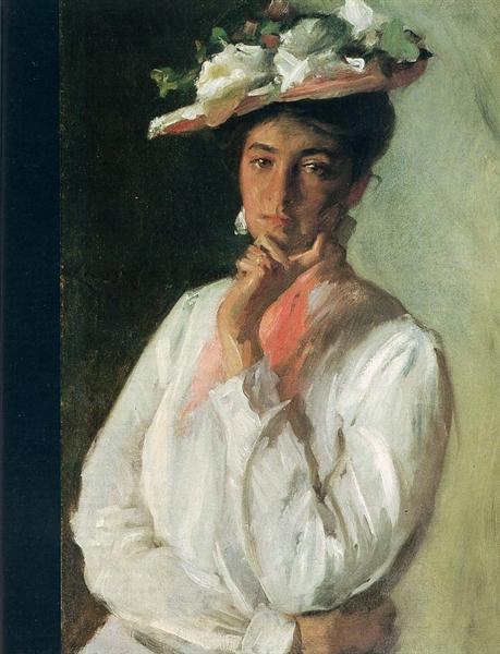 Woman in White - William Merritt Chase