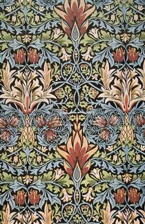 Snakeshead printed textile - Вільям Морріс