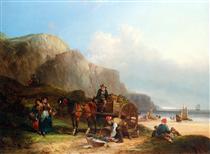 Scene in the Isle of Wight - Вільям Шайер