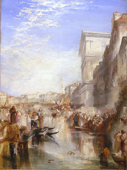 The Grand Canal Scene, A Street In Venice - J.M.W. Turner