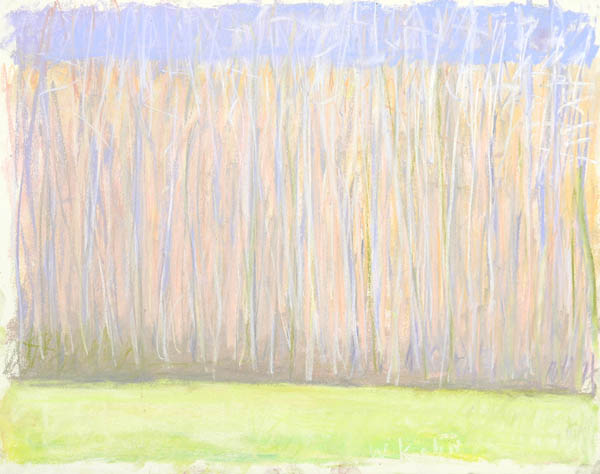 Pale Tree Row, 2005 - Wolf Kahn
