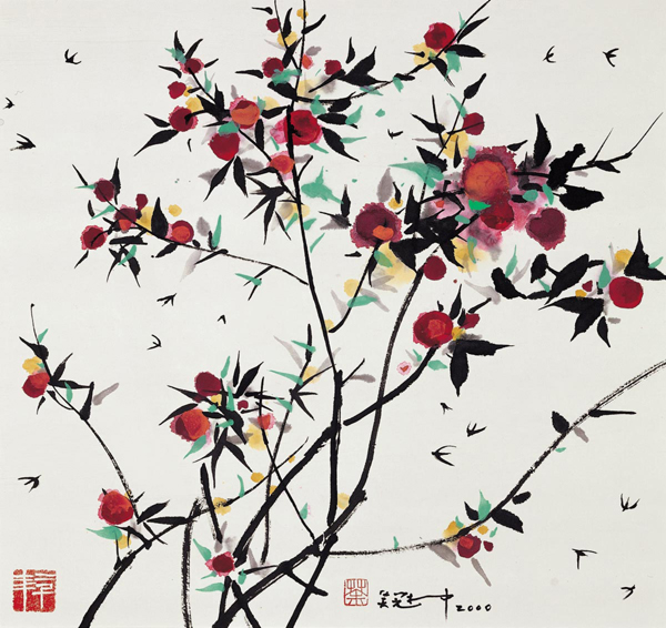 Fruit Tree, 2000 - Wu Guanzhong