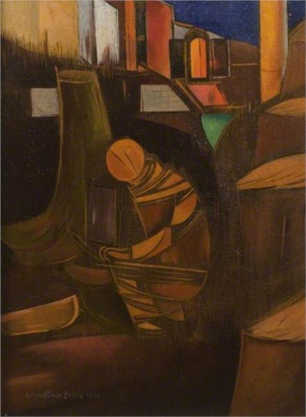 Abstract, 1932 - Wyndham Lewis
