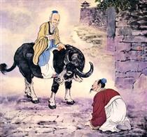 The Arrival of Lao Zi. - Xu Beihong