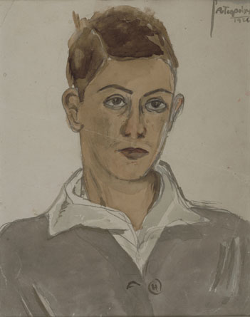 Self Portrait, 1926 - Yiannis Tsaroychis