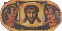 Icon Spas nerukotvornyi (Savior-Not-Made-by-Hands) from the Maniava Hermitage iconostasis - Yov Kondzelevych