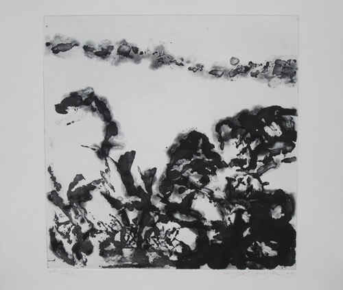 Eulogy on the extremely delicate things, 1993 - Zao Wou-Ki