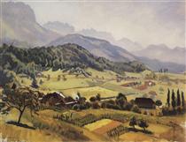 Alps. Annecy - Zinaida Serebriakova